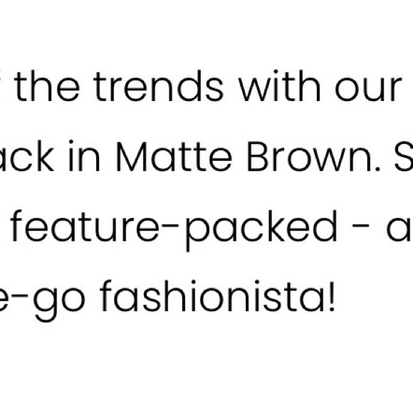 Glamaholic Monogram Backpack - Picture 5 of 5